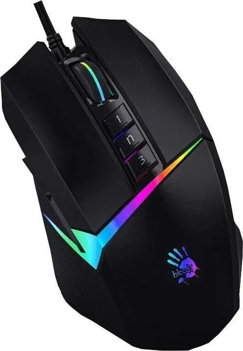 A4Tech BLOODY W60 MAX Stone Juodas USB Activated Pelė