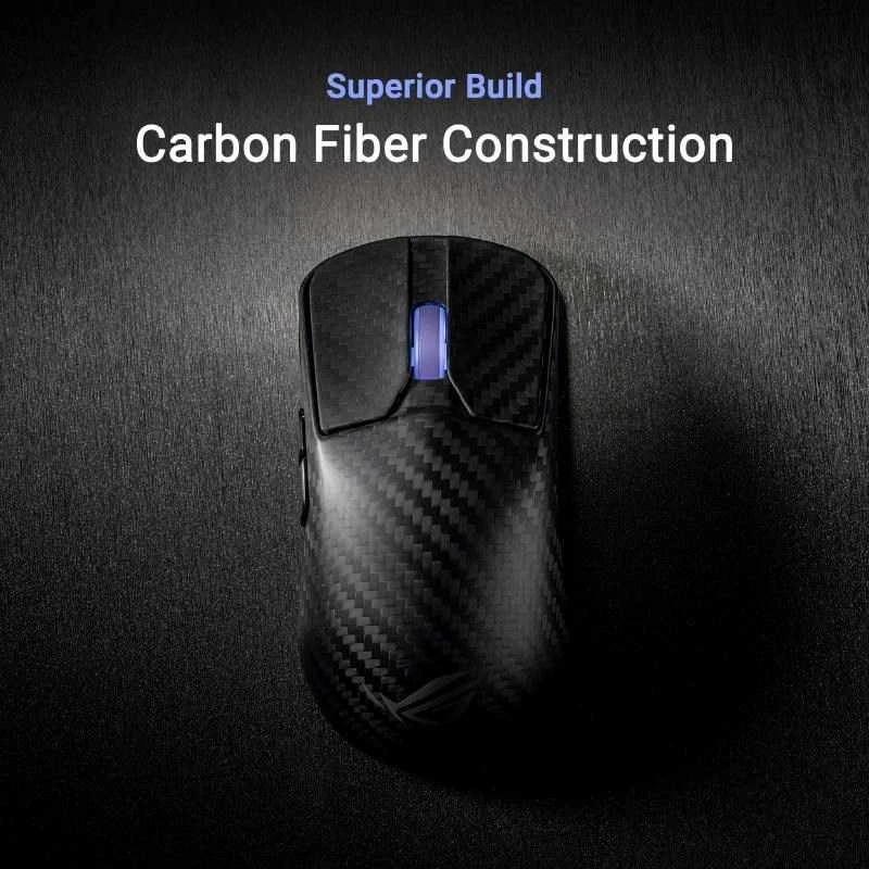 Pelė Myszka žaidimams Asus ROG Harpe Ace Extreme belaidė 42000 dpi optinė juoda