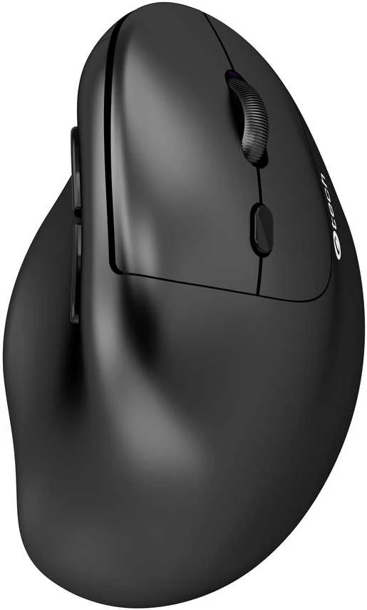 Pelė C-Tech C-TECH Myś VEM-12 Pionowa Belaidė juoda