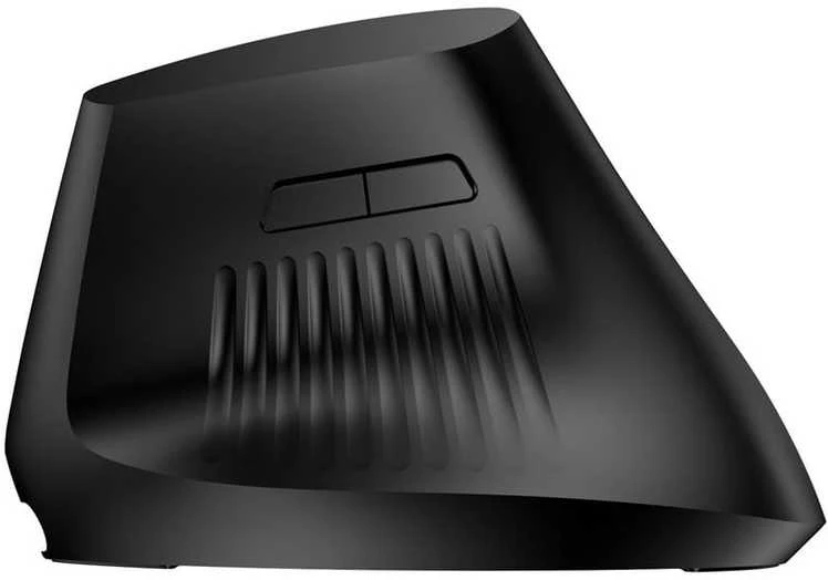 Pelė C-Tech C-TECH Myś VEM-15, vertikalus, belaidė, BT5.0 + 2,4GHz, 1600DPI, baterie 400 mAh, juoda