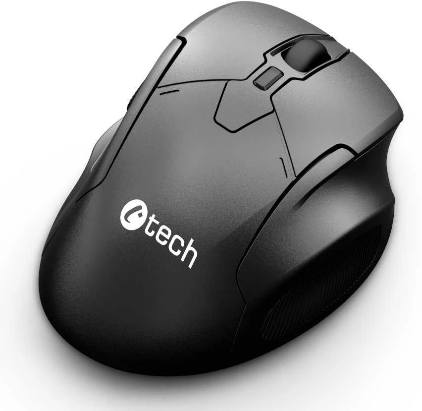 Pelė C-Tech C-TECH Myś WLM-17 Belaidė juoda