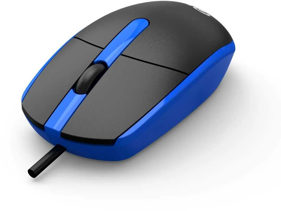 Pelė C-Tech C-TECH Myś WM-10, juoda-mėlyna, USB