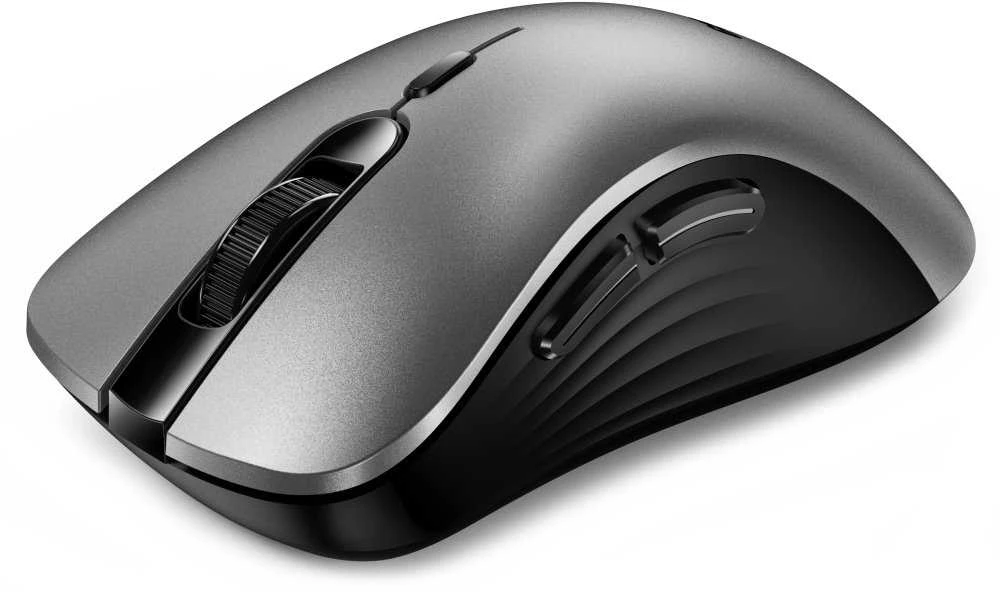 Genius Ergo 8100S AI Bevielė pelė, sidabrinė ir-juoda, 1600DPI