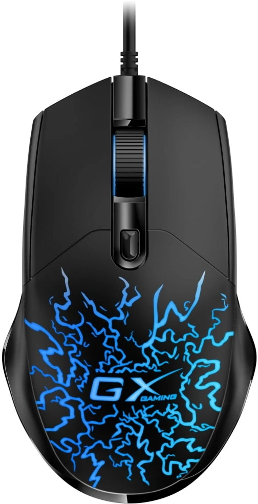 Genius GX GAMING Scorpion M300 Crack Pelė su laidu, juoda, 2400DPI