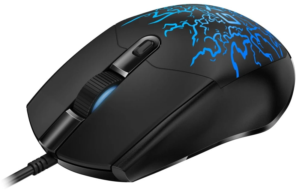 Genius GX GAMING Scorpion M300 Crack Pelė su laidu, juoda, 2400DPI