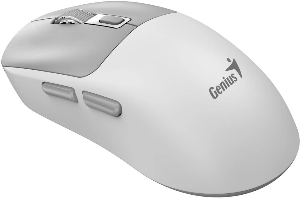 Genius NX-8260S Bevielė pelė, balta ir-pilka, 2400DPI