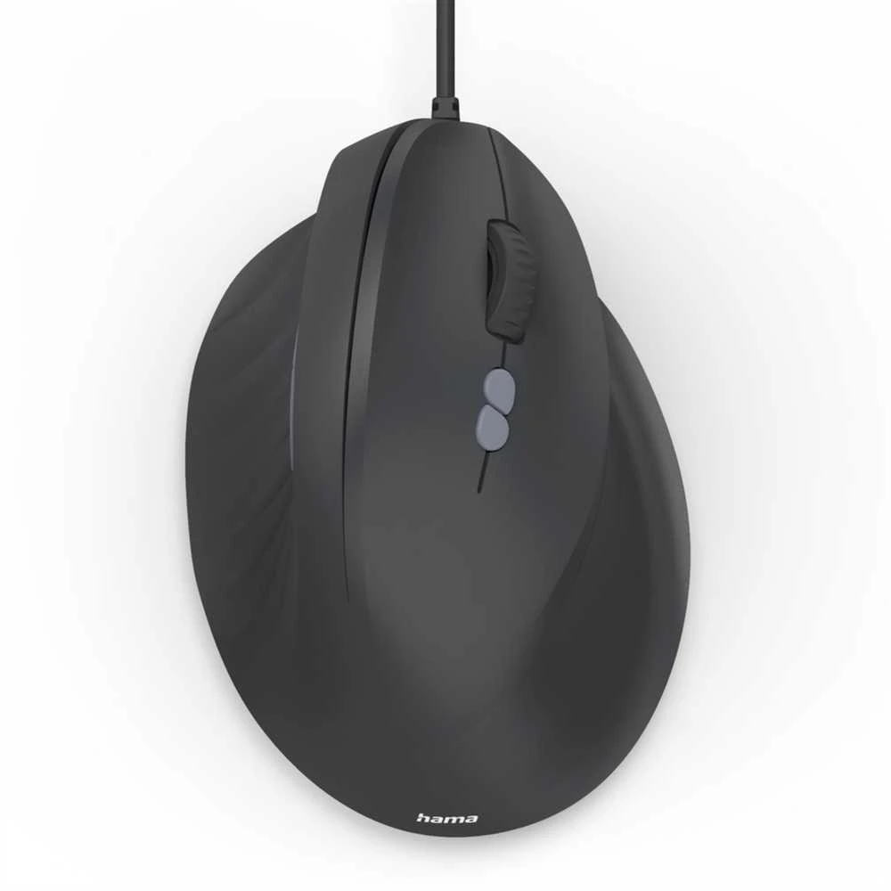 Hama Vertikali pelė CB9D2 ECM-500, su laidu, juoda