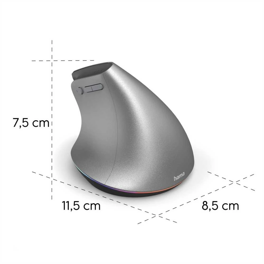 Hama EMW-700 belaidė vertikali pelė su rutuliuku 001730950000