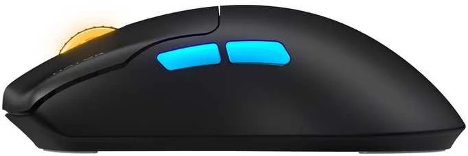 Pelė Myszka žaidimams Hator Pulsar3 Pro Wireless 3 HTM640 su laidu 30000 dpi optinė juoda