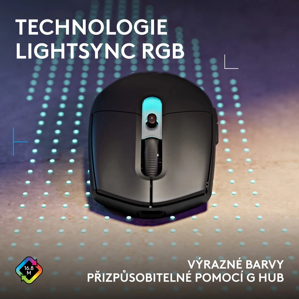 Pelė Myszka žaidimams Logitech G305 X Superlight belaidė 44000 dpi optinė juoda