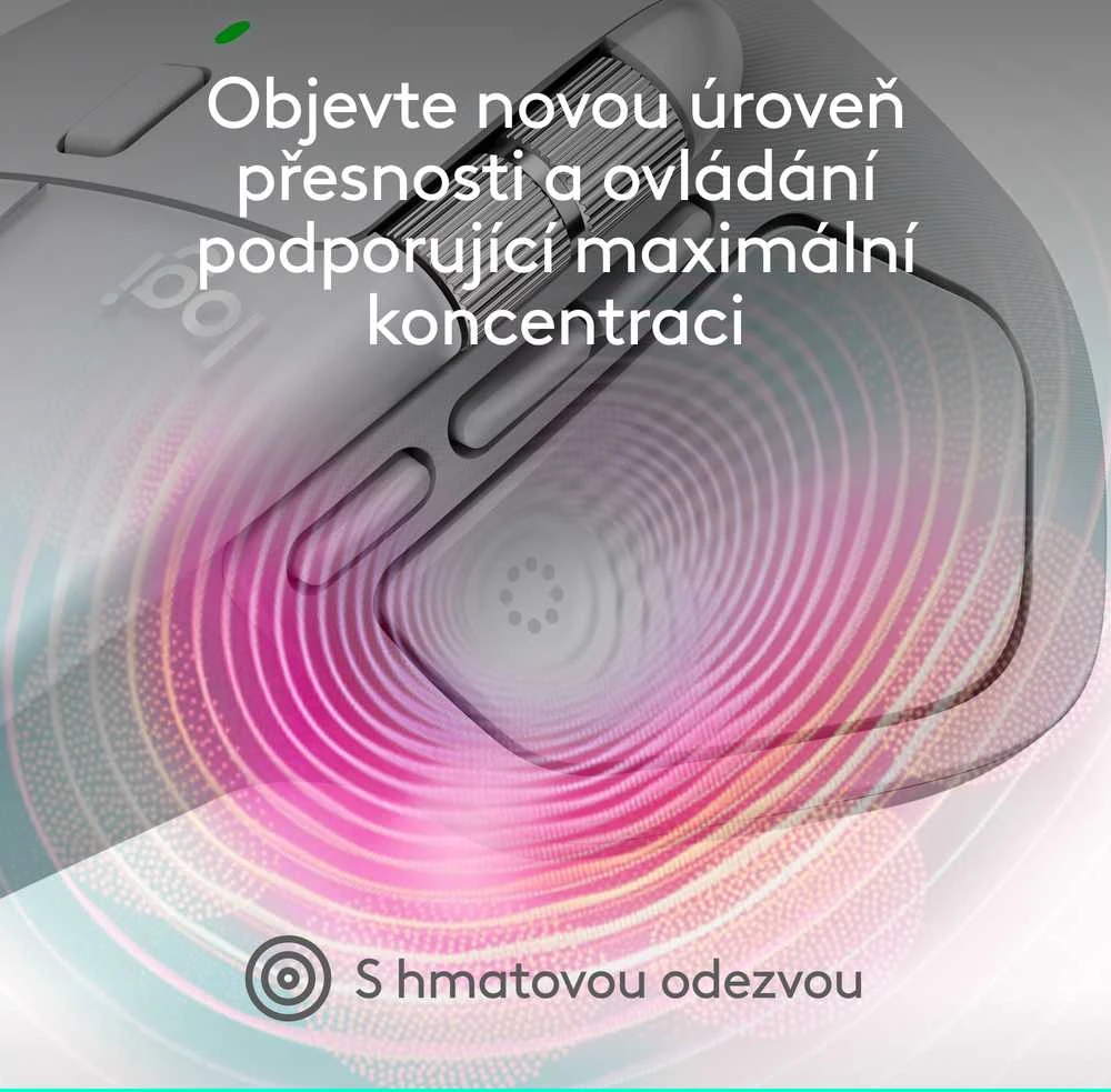Pelė LOGITECH MX Master 4 for Mac - Baltas Sidabrinis - BT - EMEA28i-935