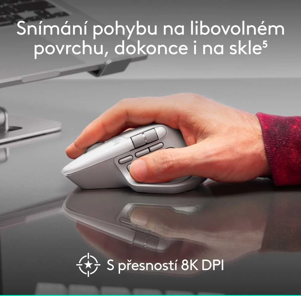 Pelė LOGITECH MX Master 4, skirta „Mac“ – SPACE Juodas – BT – EMEA28i-935
