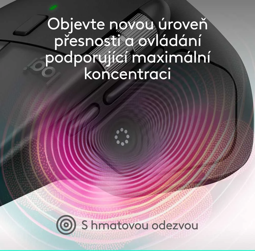 Pelė LOGITECH MX Master 4, skirta „Mac“ – SPACE Juodas – BT – EMEA28i-935