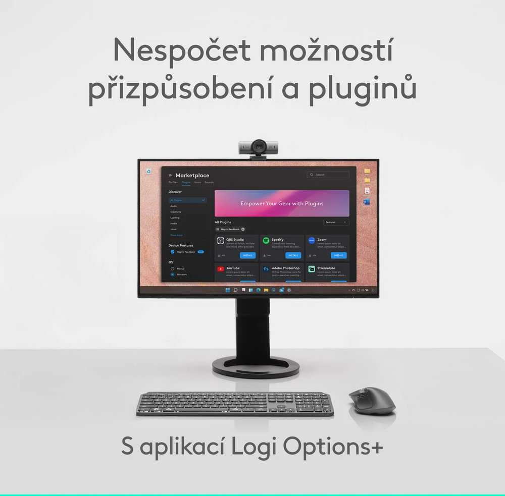 Pelė Logitech MX Master 4 verslui - Graphite