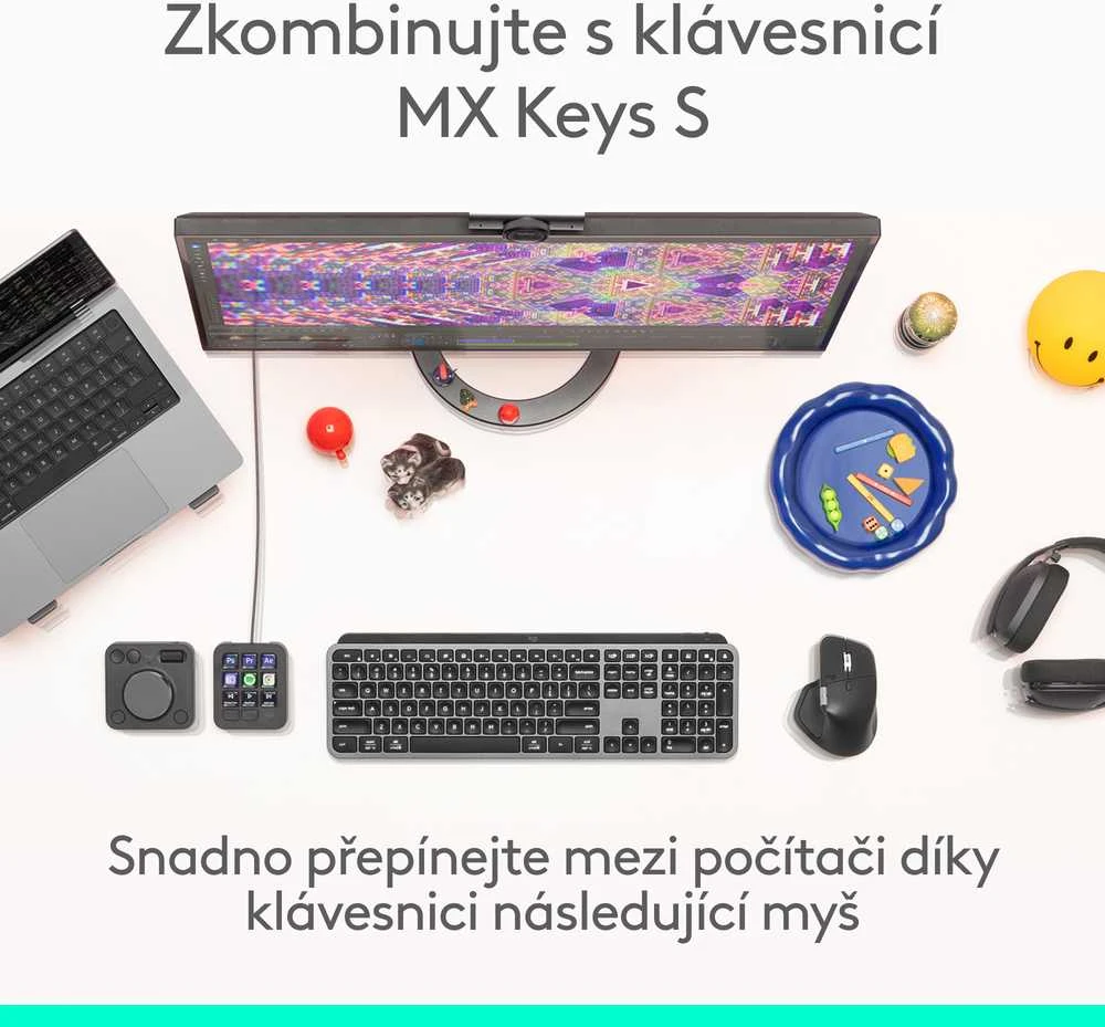 Pelė Logitech MX Master 4 verslui - Graphite