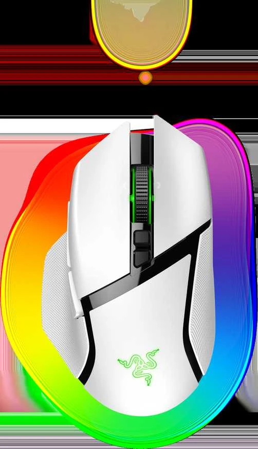 Razer | Basilisk V3 Pro | Wireless | Pelė žaidimams | Bluetooth | Baltas | Yes