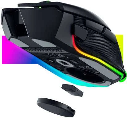 Belaidė žaidimų pelė Razer Basilisk V3 Pro, Juodos spalvos