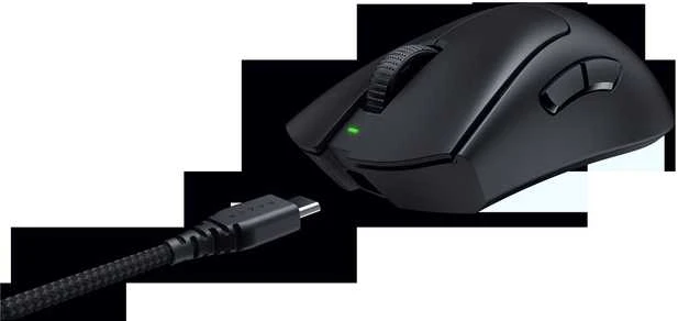 Razer | DeathAdder V3 Pro | Pelė žaidimams | Wireless | Optinė | Juodas | No