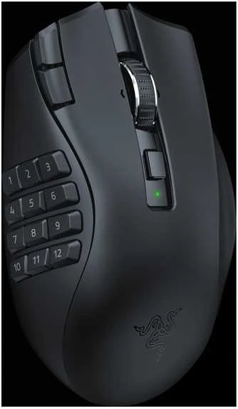 Razer | Naga V2 HyperSpeed | Wireless | Pelė žaidimams | 2.4GHz, Bluetooth | Juodas | No