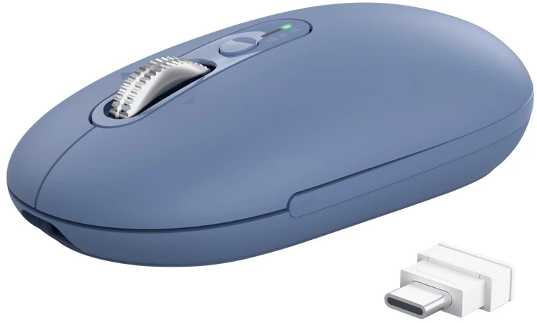 Pelė Trust Seron Hyperscroll Slim mėlyna (26020)