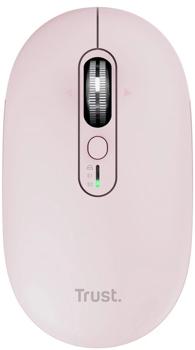 Pelė Trust Seron Hyperscroll Slim rožinė (26206)