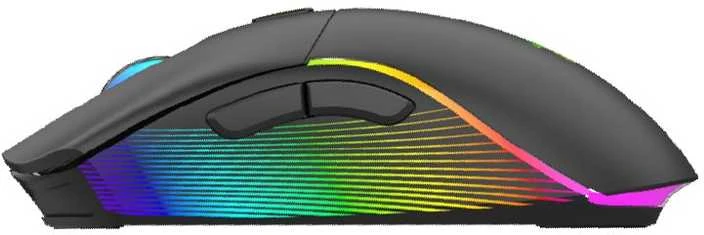 Winner Group WG - Laidinė RGB žaidimų pelė WG Chameleon III., RGB LED, juoda