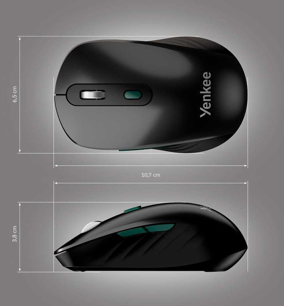 YMS 2045BK Dual mode WL pelė SWAYYENKEE