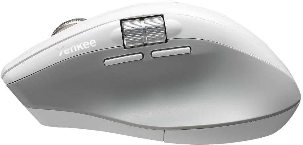 Yenkee Belaidė įkraunama pelė, dviguba 2xBT + USB2.4G „flying scroll“