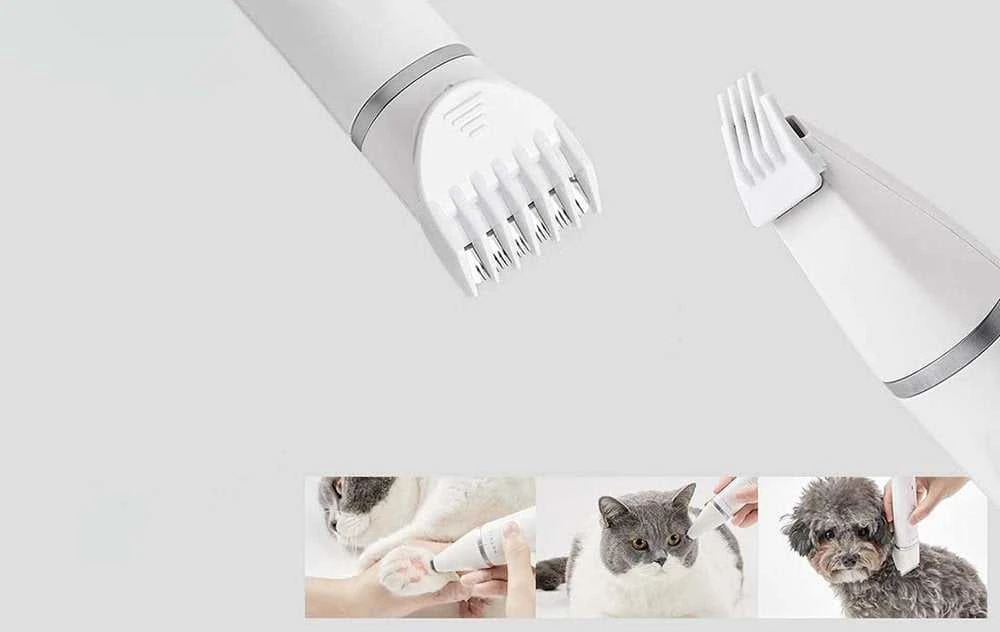 PETKIT 2 in 1 Pet Trimmer Baltas