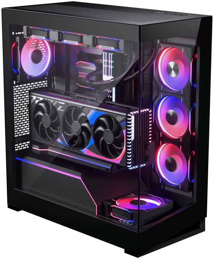 Kompiuterio Korpusas - Phanteks NV5 MK2 Vidutinio Aukščio Juodas