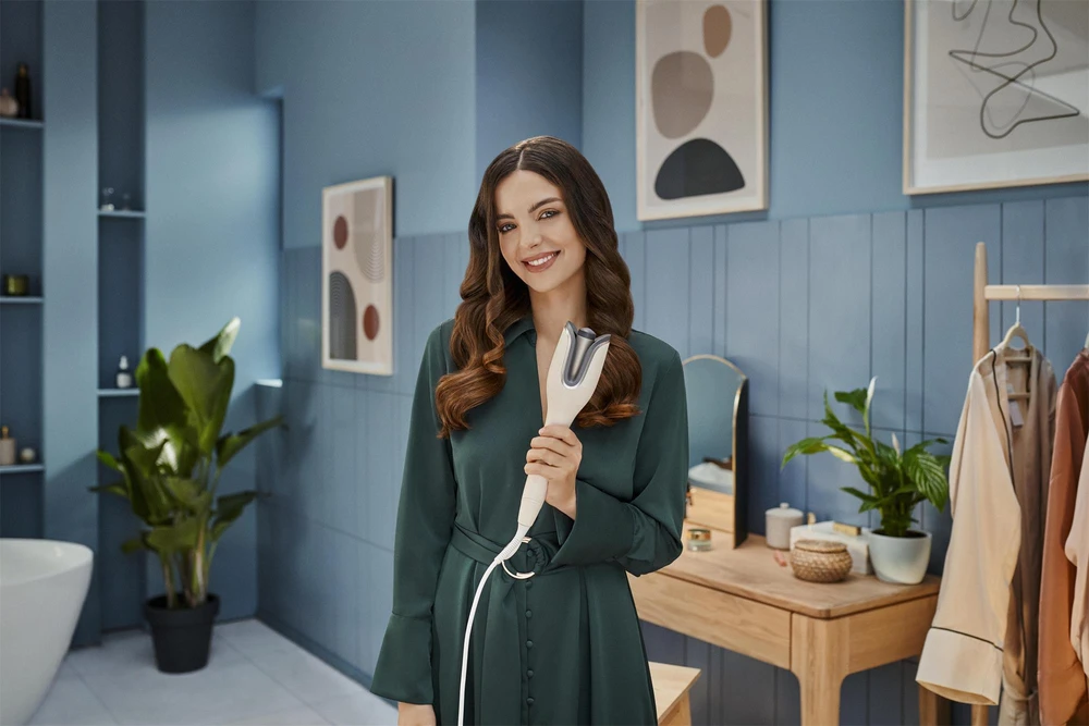 Plaukų formavimo žnyplės Philips BHB887/00