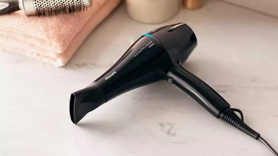 Plaukų džiovintuvas Philips DryCare „Pro" BHD272/00, Juodos spalvos