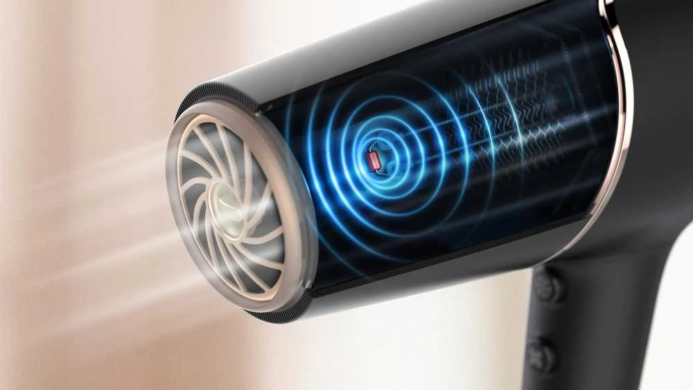 Philips 5000 Series plaukų džiovintuvas BHD504/00, 2100 W, ThermoShield technologija, 2x ioninė priežiūra, 3 šilumos ir 2 greičio nustatymai