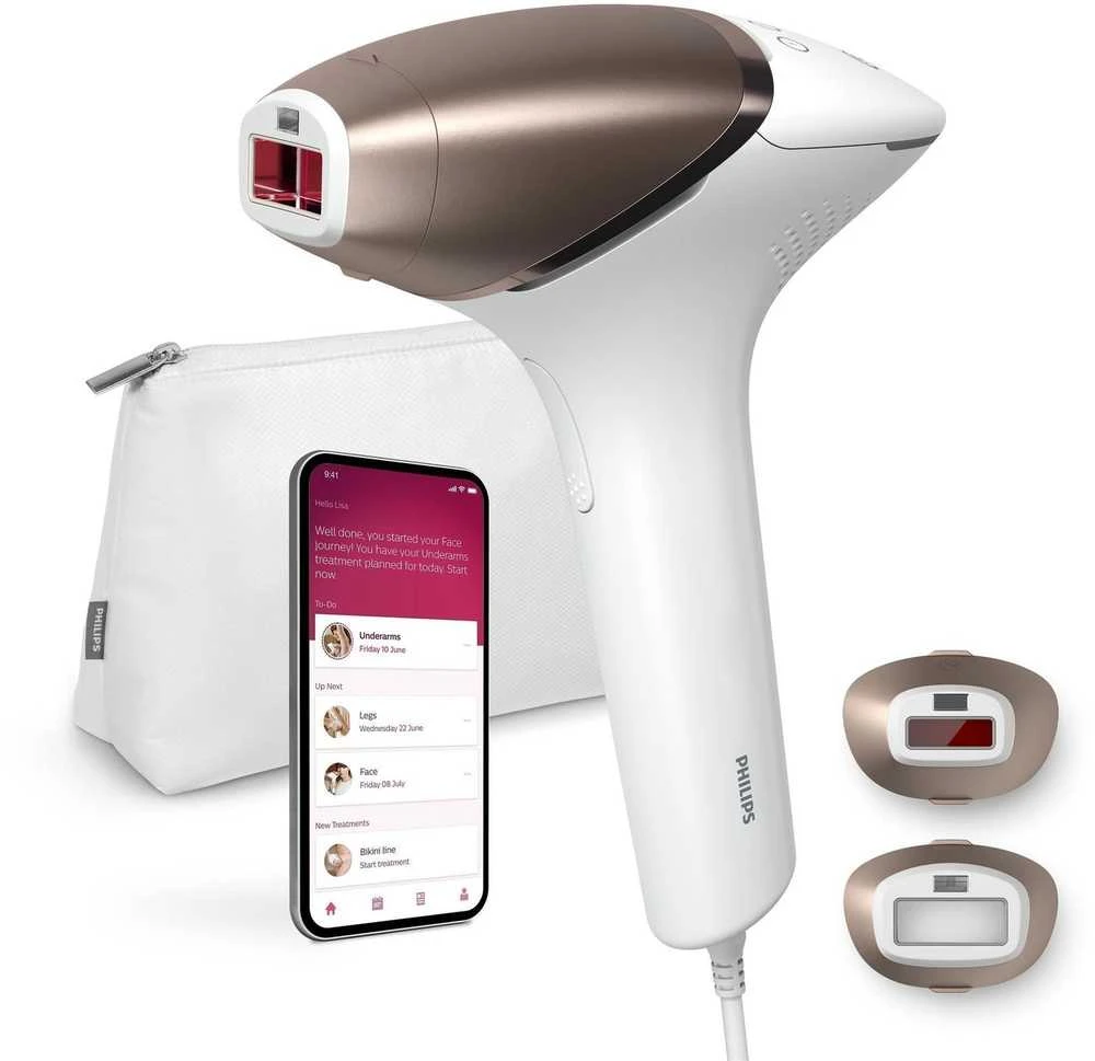 Philips Lumea Prestige BRI945/00 balta ir-rožinė
