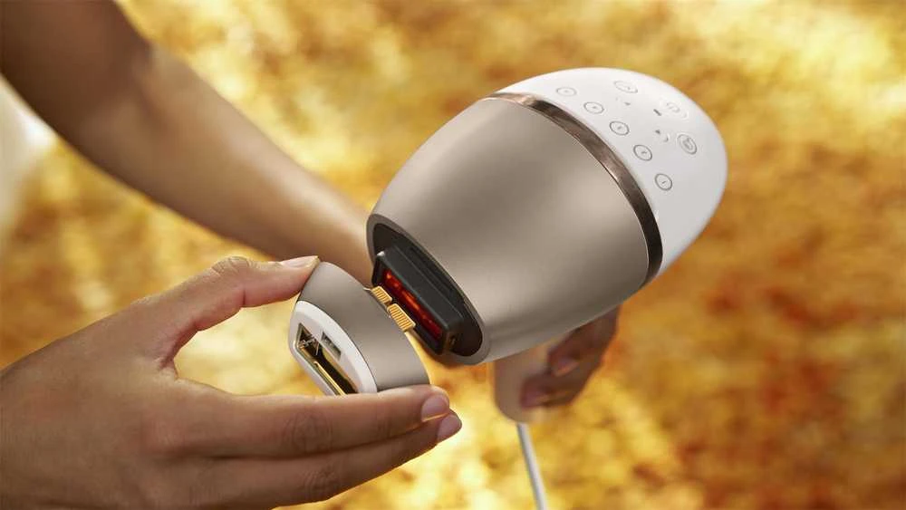 Philips Lumea Prestige BRI945/00 balta ir-rožinė