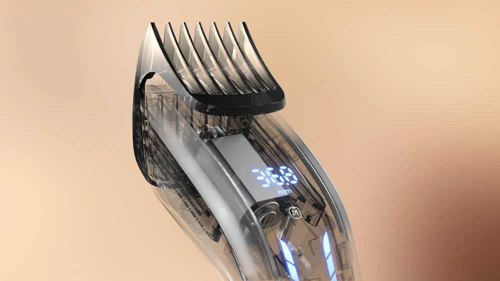 „Philips“ serijos 9000 plaukų kirpimo mašinėlė HC9450/15, titano peiliukai, 400 ilgio nustatymų, 120 min. veikia be laido / 1 val. įkrovimas