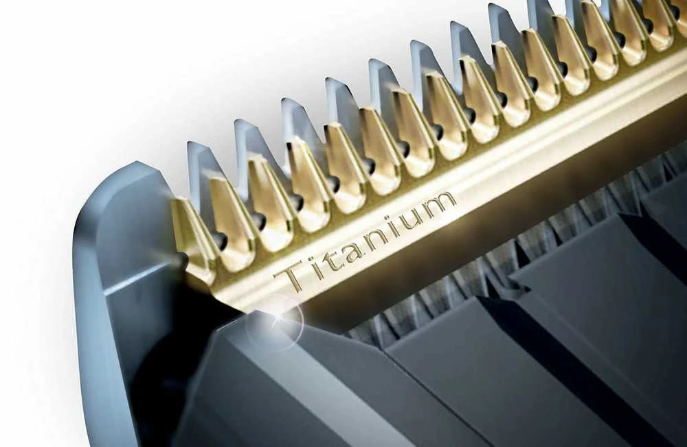 „Philips“ serijos 9000 plaukų kirpimo mašinėlė HC9450/15, titano peiliukai, 400 ilgio nustatymų, 120 min. veikia be laido / 1 val. įkrovimas