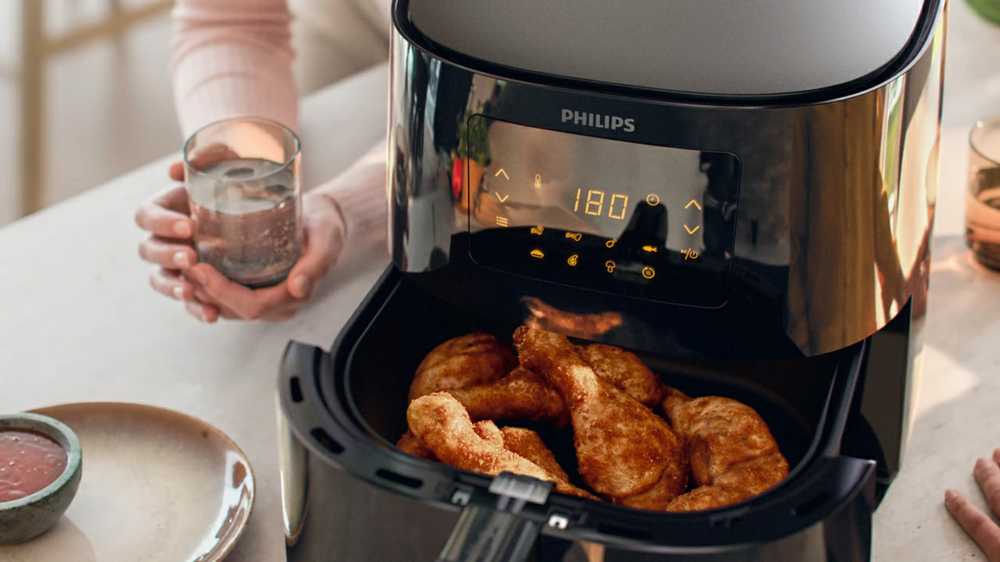 Gruzdintuvė Philips Airfryer XL HD9270/70, 2000 W, Talpa 6.2l, Juodos spalvos