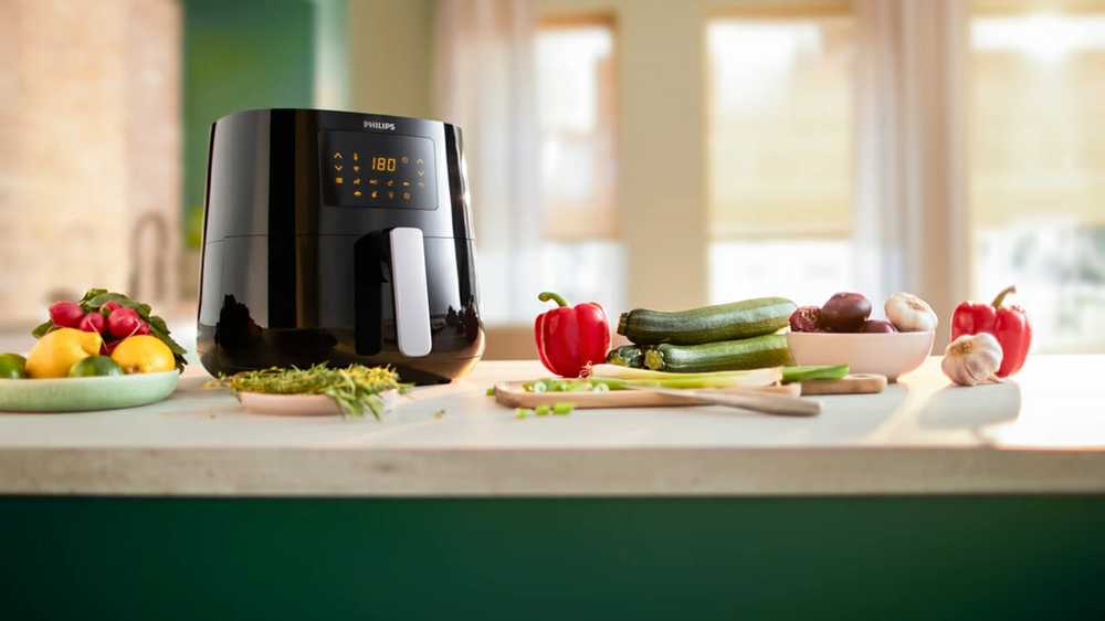 Gruzdintuvė Philips Airfryer XL HD9270/70, 2000 W, Talpa 6.2l, Juodos spalvos