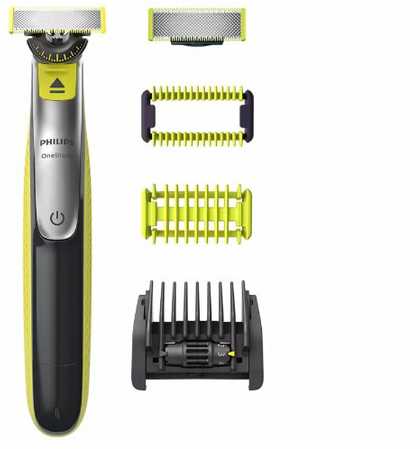 Barzdaskutė Philips OneBlade 360 QP2730/20, Pilkos/Žalios spalvos