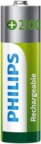 Philips AA įkraunama baterija su 2100 talpos žyma