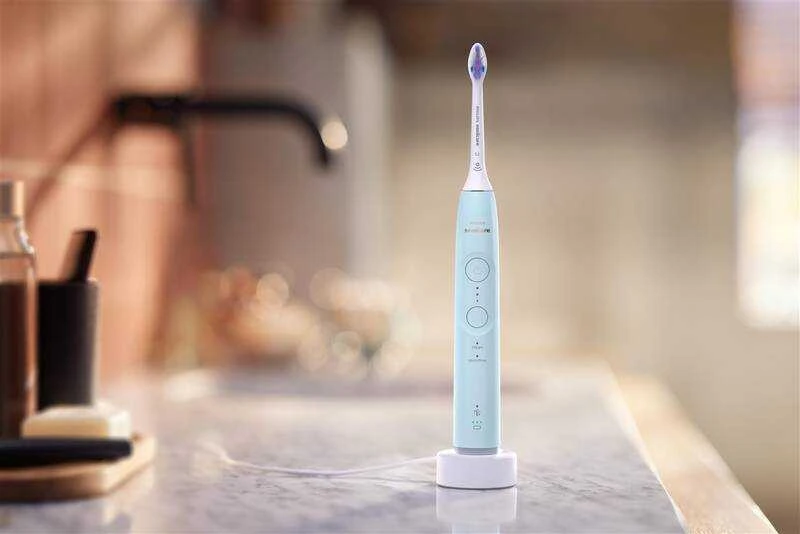 Elektrinis dantų šepetėlis Philips Sonicare Series Series 6100 HX7406/01, Mėlynas