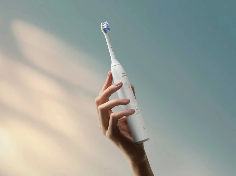 Elektrinis dantų šepetėlis Philips Sonicare Series 7100 HX7420/01, Baltas