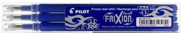 Pilot Pen Mėlyna Pilot papildymo rinkinys 3x Frixion Mėlyna (BLS-FR7-L-S3) (BLSFR7LS3)