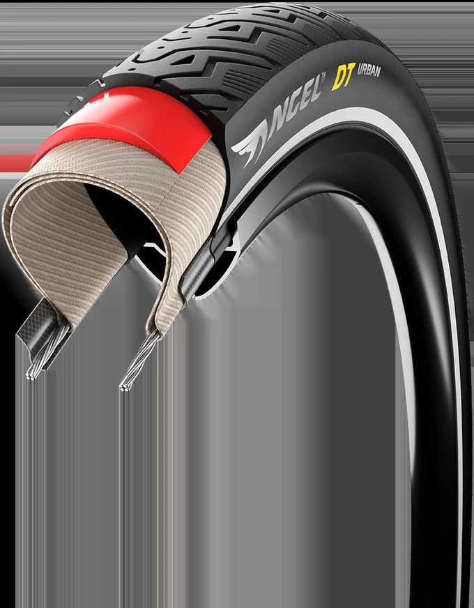 „Pirelli Angel GT Urban“, 62-559, „HyperBELT 5mm“, 60 tpi, „Pro“ (miesto), juodos su atšvaitais