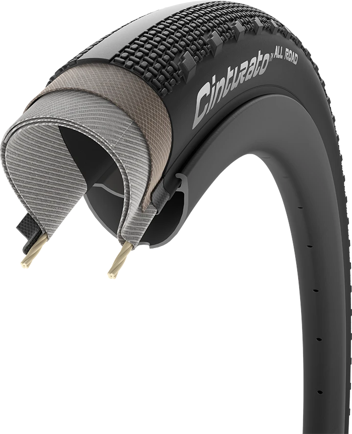PIRELLI CINTURATO™ All Road TLR 700x40c dviračio padanga