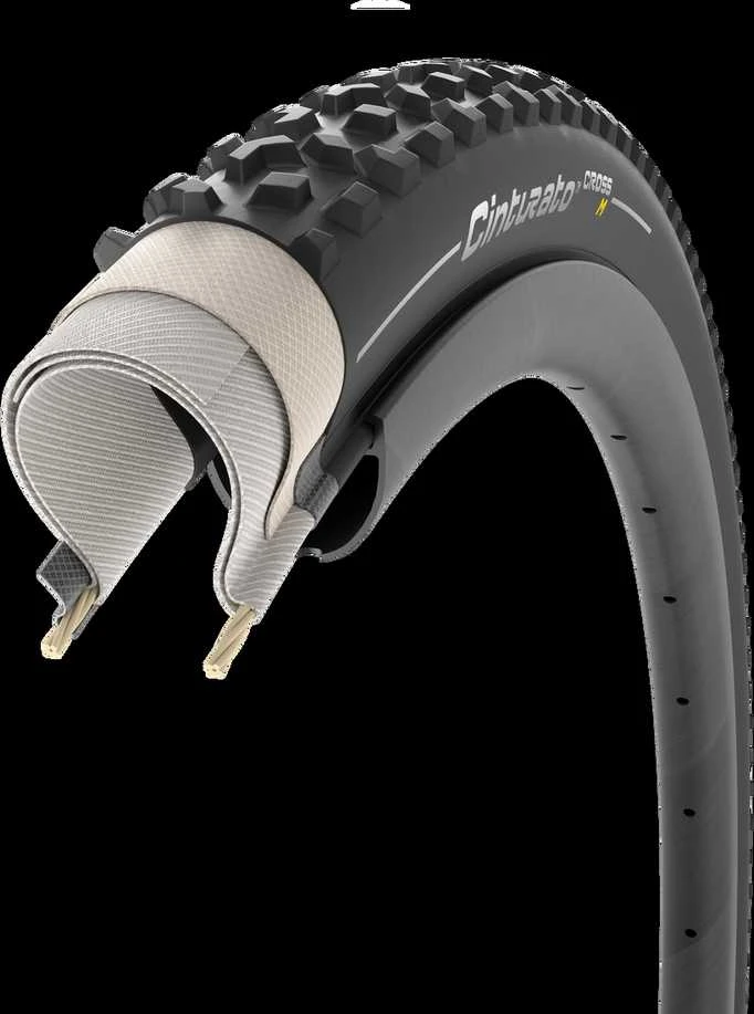 Pirelli Cinturato CROSS M, 33 - 622, TechWALL, 127 tpi, SpeedGRIP, Juodas