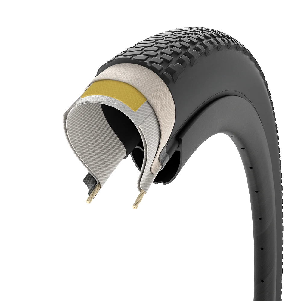 Pirelli Cinturato GRAVEL H High Perf., 40-622, ProWALL, 120tpi, SmartEVO GR, juodos
