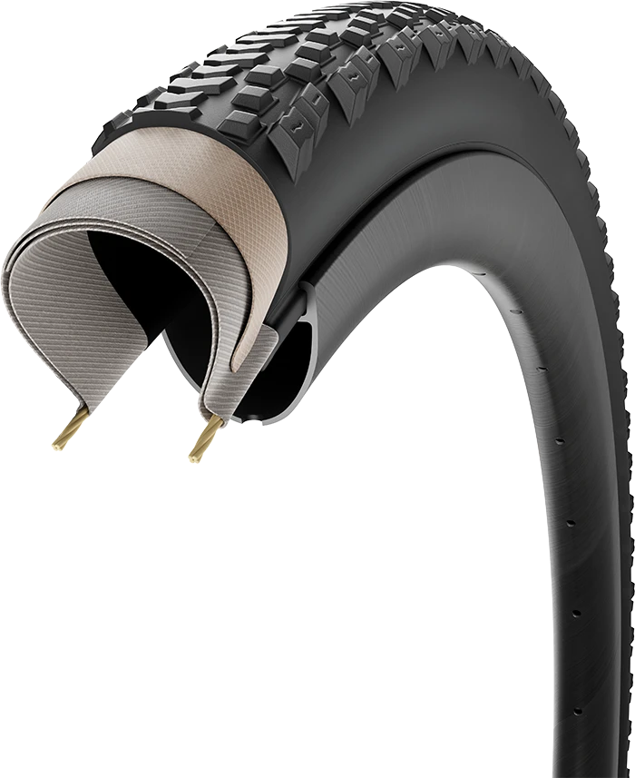 PIRELLI nauja Cinturato Gravel RM Performance 40-622 (700x40C) padanga