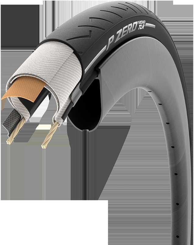 Pirelli P ZERO™ Road TLR 30-622, TechLINER, 127tpi, juodas